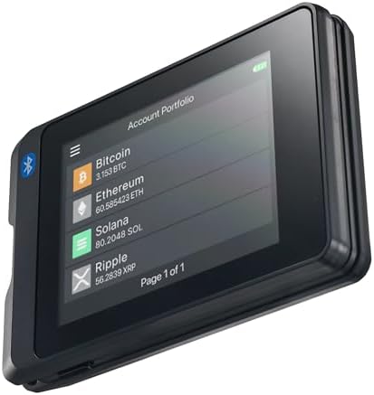 SecuX W20 Crypto Wallet with Intuitive Touchscreen, Hardware Wallet wi…