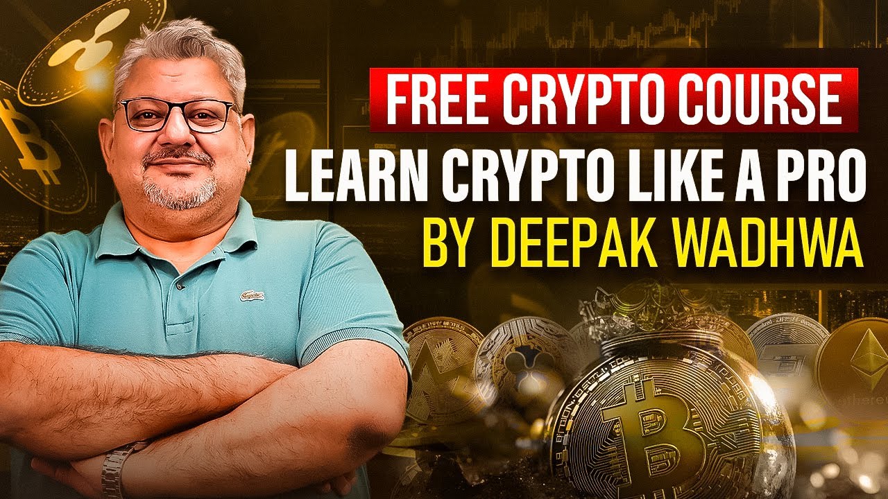 Free Crypto Trading Course for Beginners | #trading #crypto #bitcoin #deepakwadhwa #cryptotrading