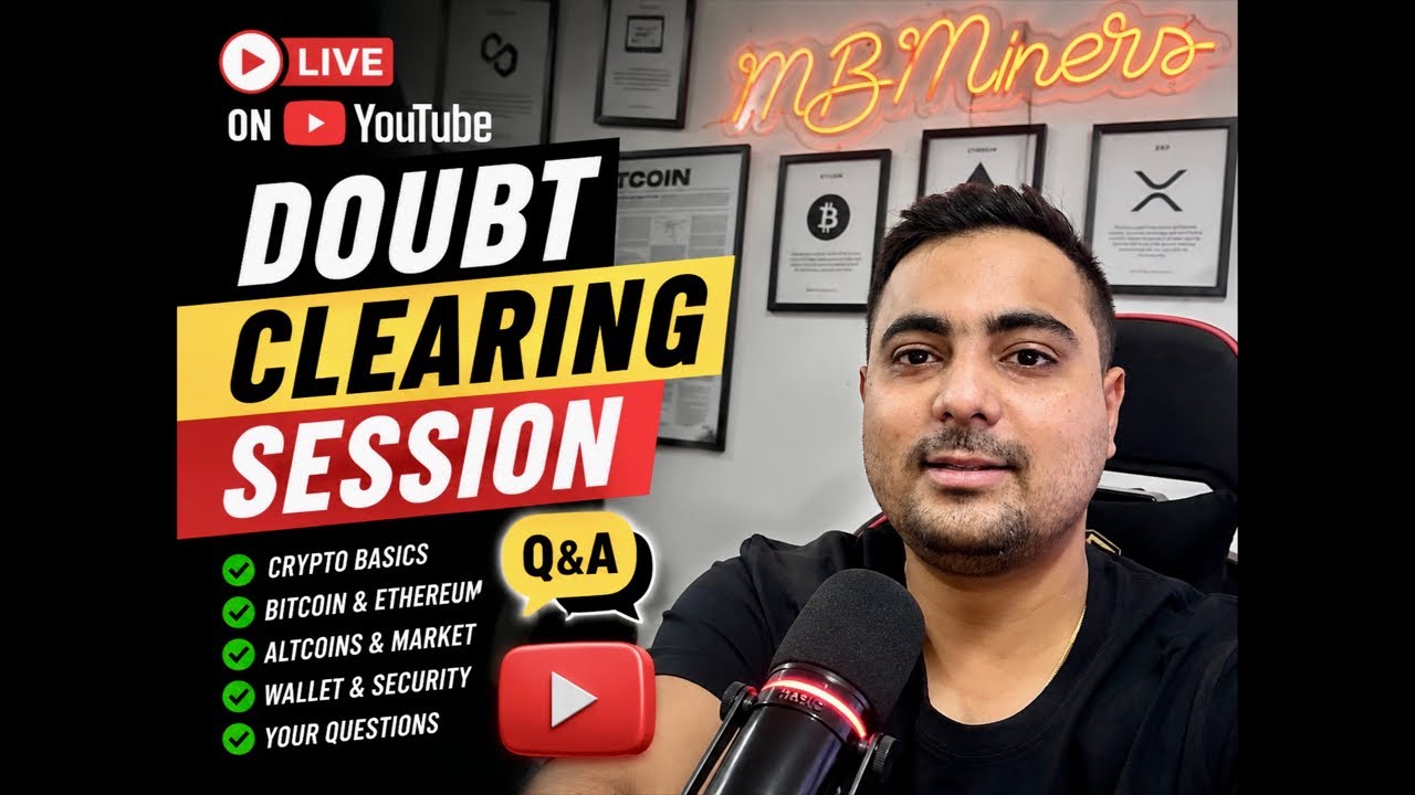 Live doubt clearing session. Bitcoin down to 60,000$!