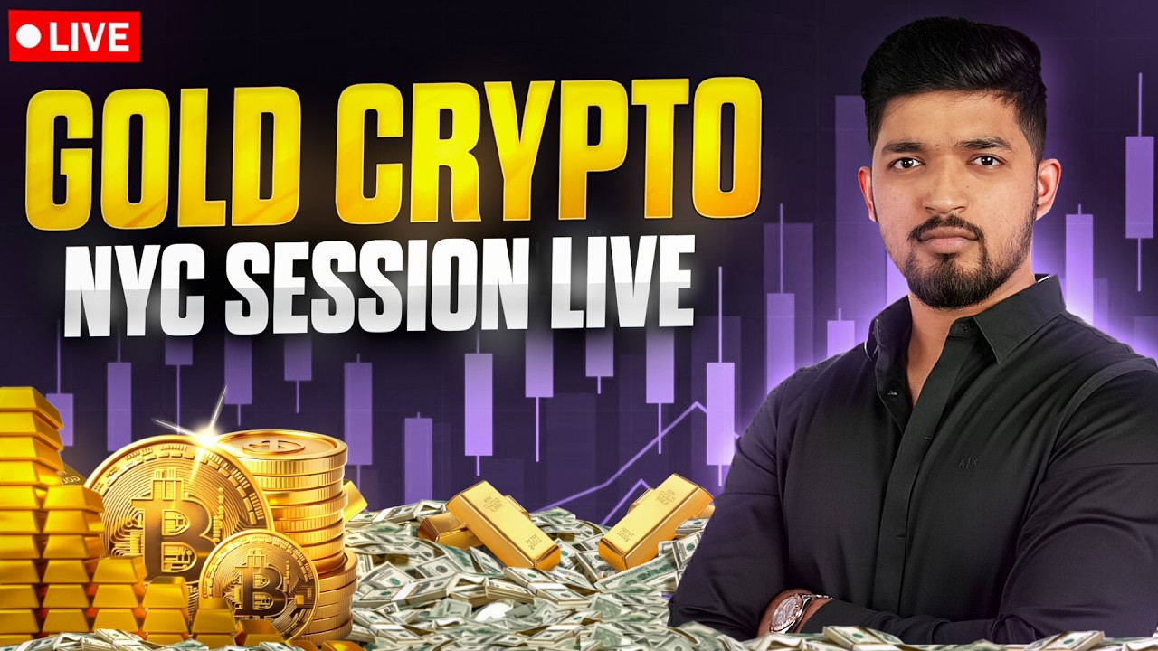 FOREX LIVE TRADING |  NYC SESSION | GOLD & BITCOIN | OCT 23 | DAY 521 | TopGTraders