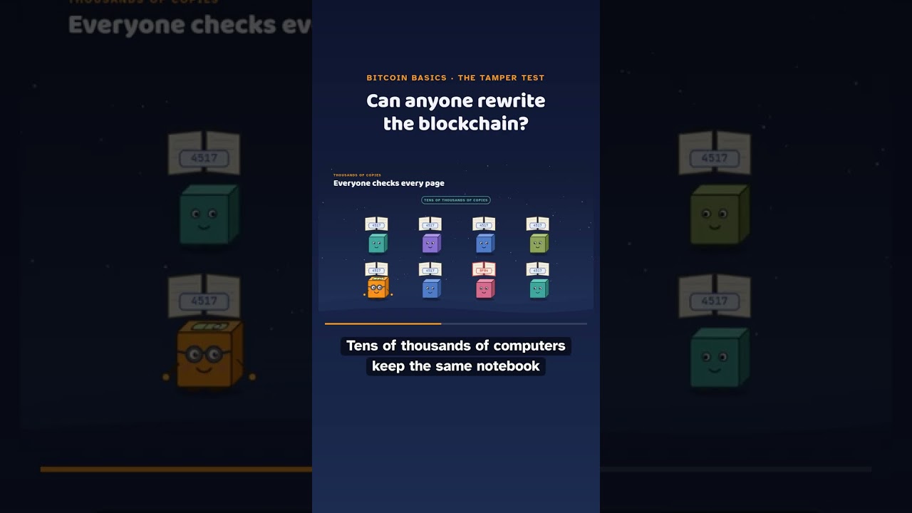 Can Anyone Rewrite the Blockchain? | Bitcoin Basics