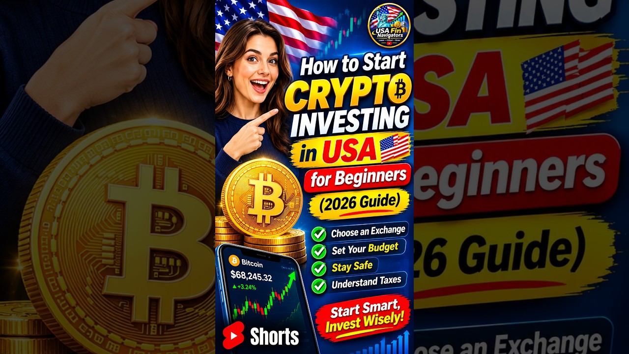 How to Start Crypto Investing in USA | Beginners #Shorts